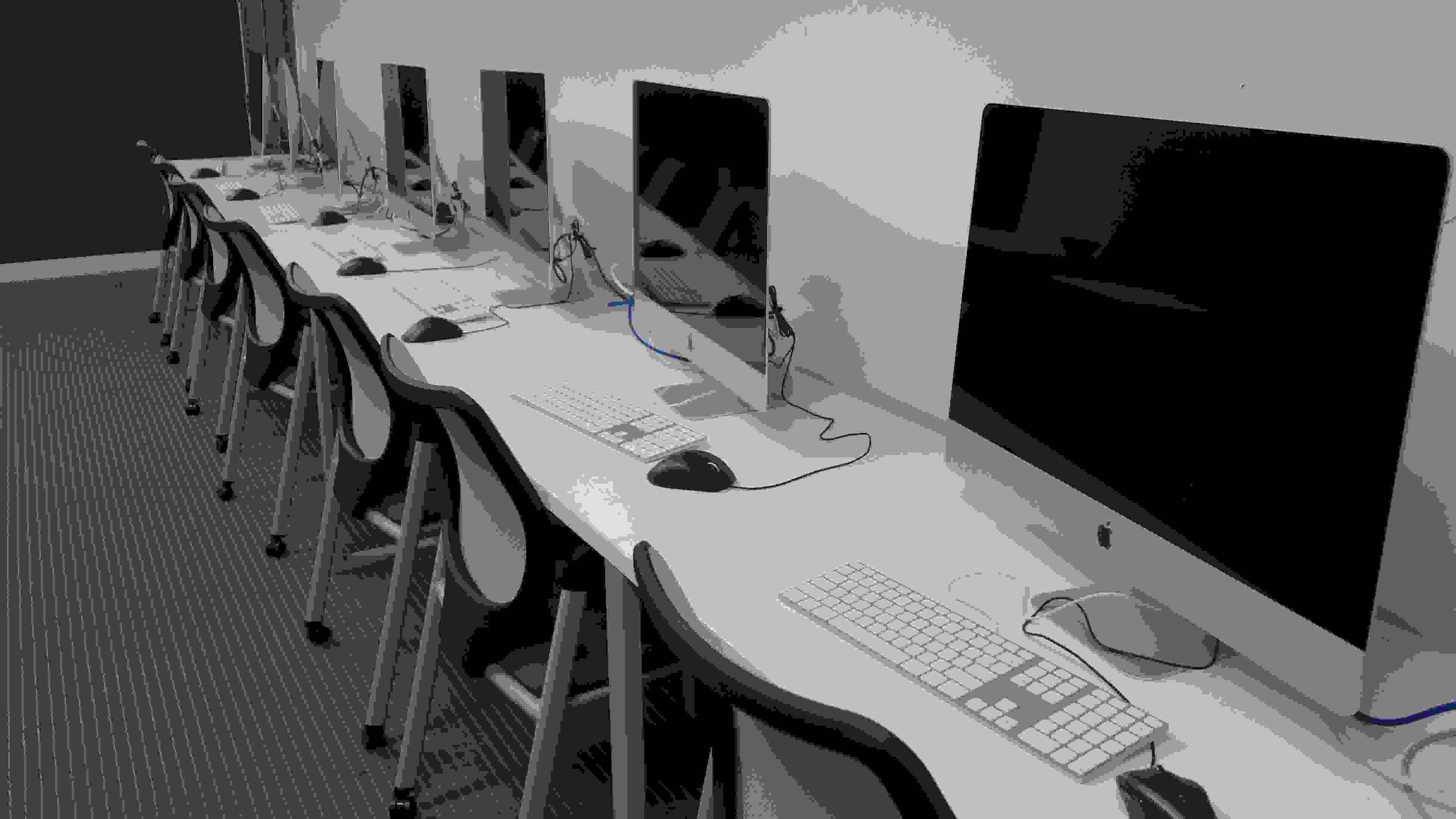 Shot of the digital lab