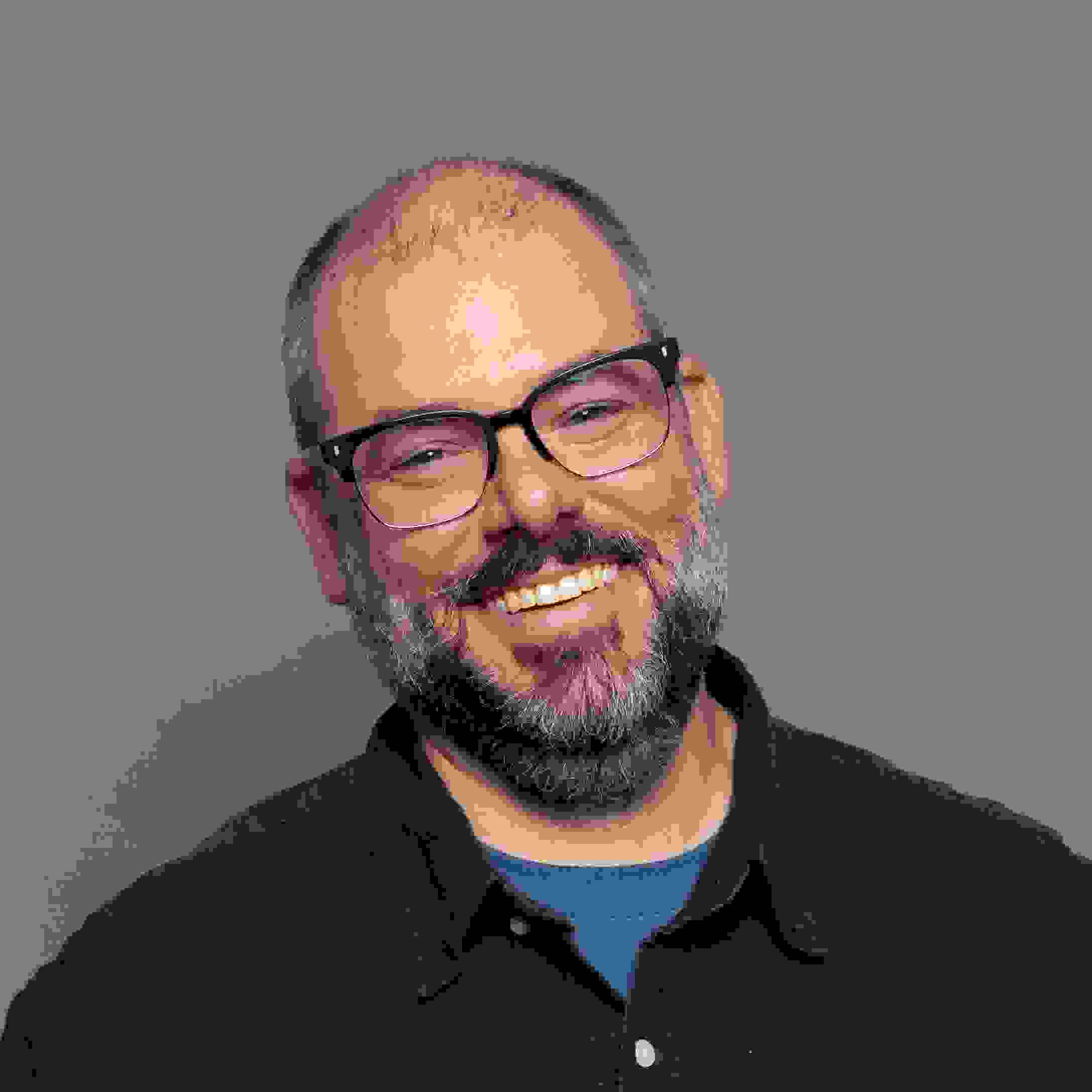Portrait of Nathan Fox smiling