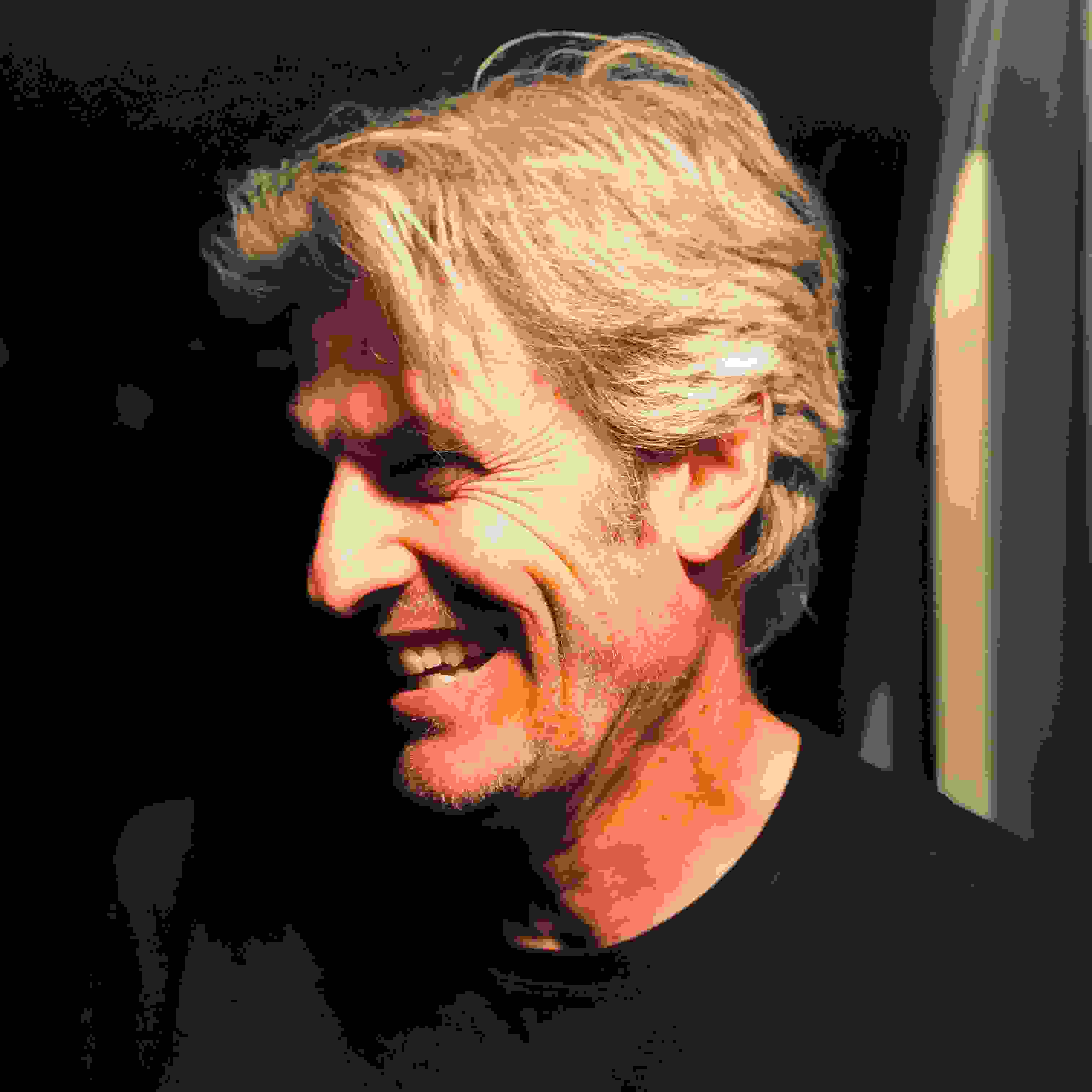 smiling man