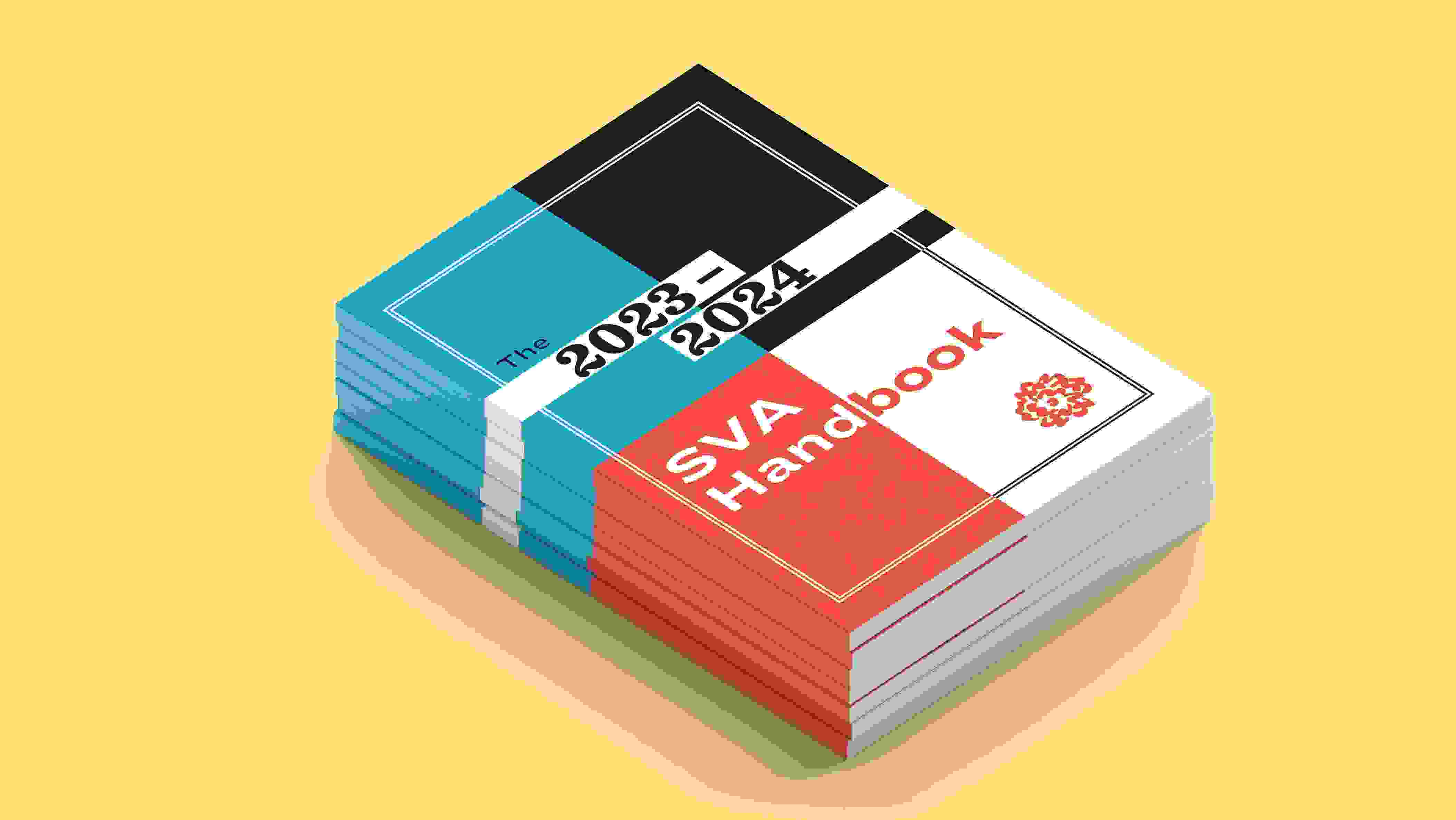 Stack of handbooks