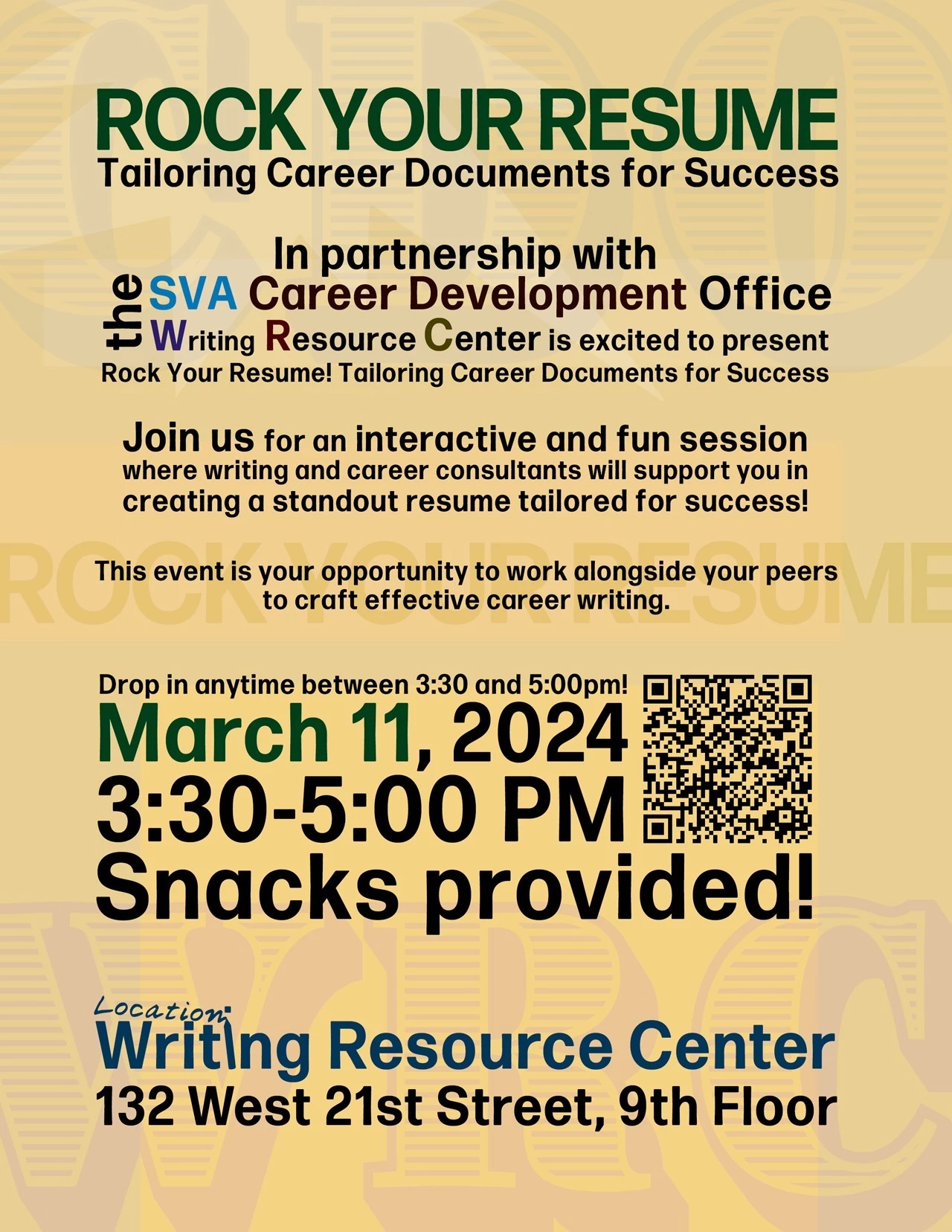 Writing Resource Center | School of Visual Arts | SVA NYC