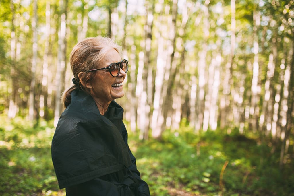 Photo of Gloria Steinem by Carly Romeo<span class="redactor-invisible-space">.</span>
**