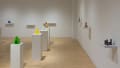 3D printed sculptures are displayed dynamically on the walls and on pedestals throughout the gallery space. 