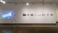 Multiple views of SVA Chelsea Gallery with sculpture, painting, installation and video. 
