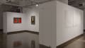 Multiple views of SVA Chelsea Gallery with framed and unframed photographs, video, and installation with projectors. 