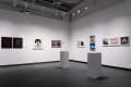 An Installation photograph of the gallery showing framed prints