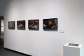An Installation photograph of the gallery showing framed prints