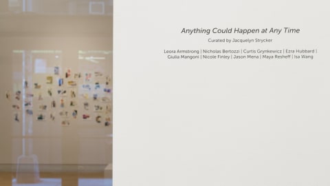 Multi-media artwork by MFA Art Practice graduate students at SVA Flatiron Gallery. 