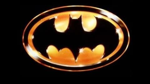 very shiny batman logo