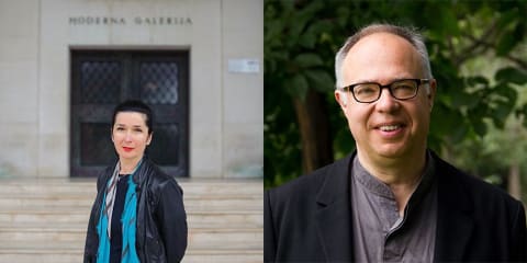 Zdenka Badovinac and Charles Esche