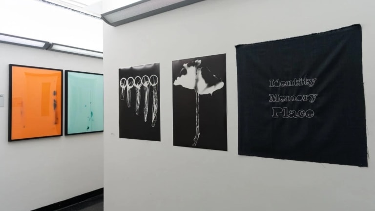 Installation view of BFA Photography and Video Senior Show