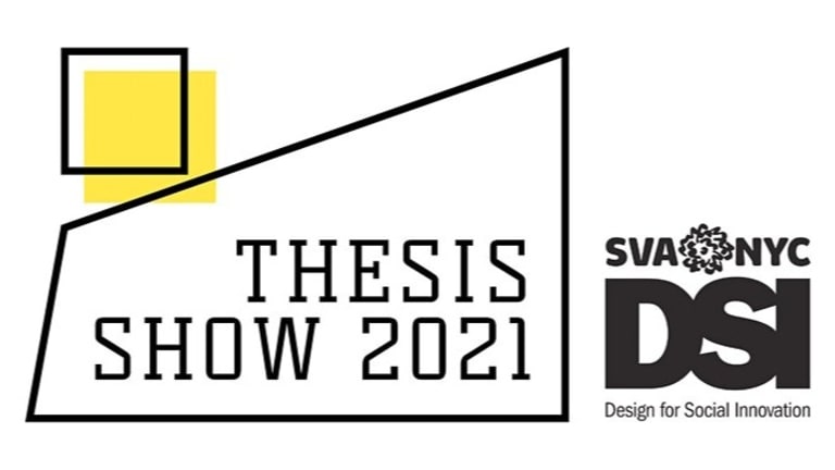 MFA Design for Social Innovation Thesis Show 2021 graphic