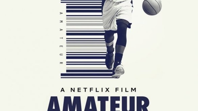 Advertisement for a Netflix movie Amateur.