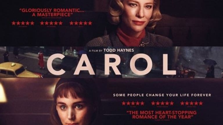 Movie poster for "Carol"