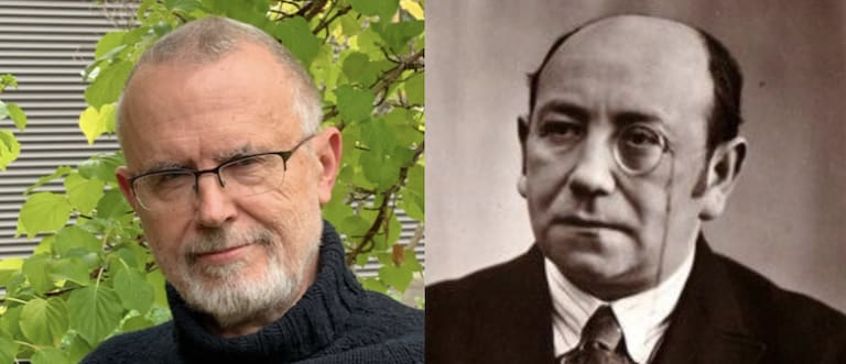 Left: Charles W. "Mark" Haxthausen; right: Carl Einstein
