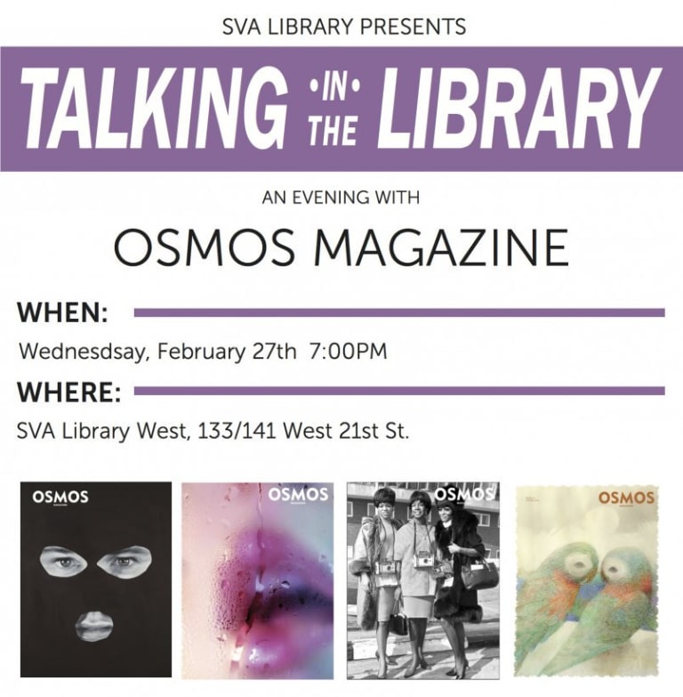 osmos magazine event poster