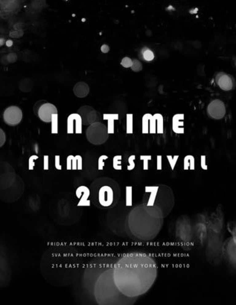 A picture advertising a film festival in April of 2017.