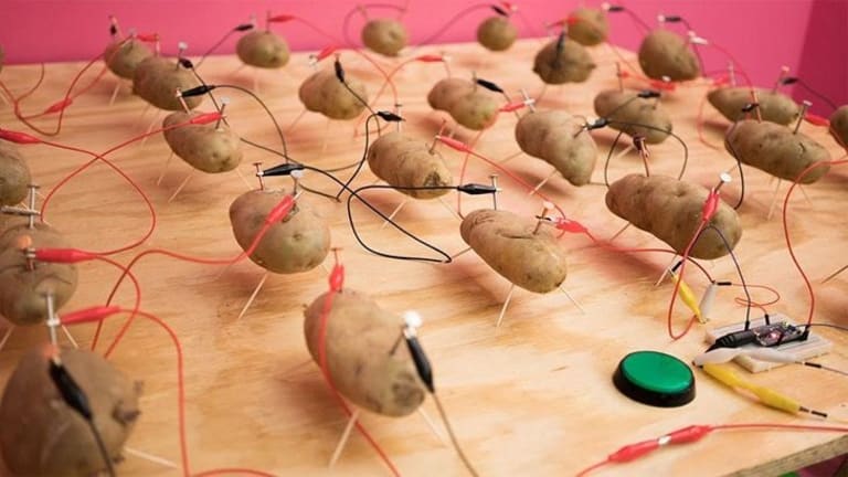 potatoes and wires