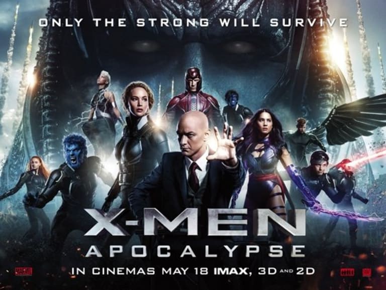 Movie poster of X-Men Apocalypse