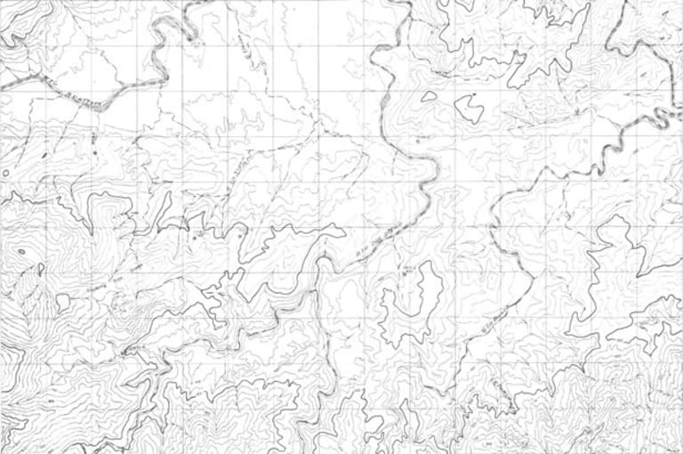 a topographical map