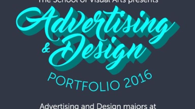 Advertisting for SVA portfolio day