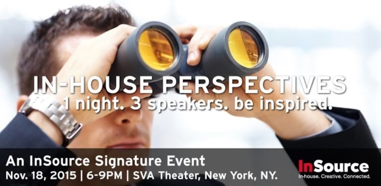 Advertisting for a night of creative speakers in NYC