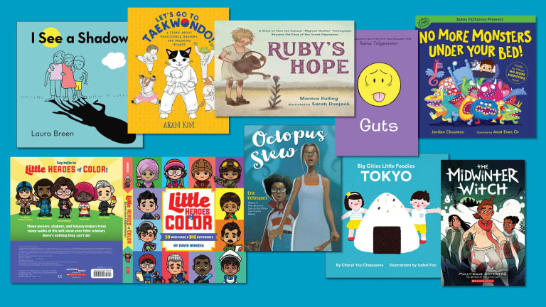 A collection of children's books made by SVA alumni and faculty