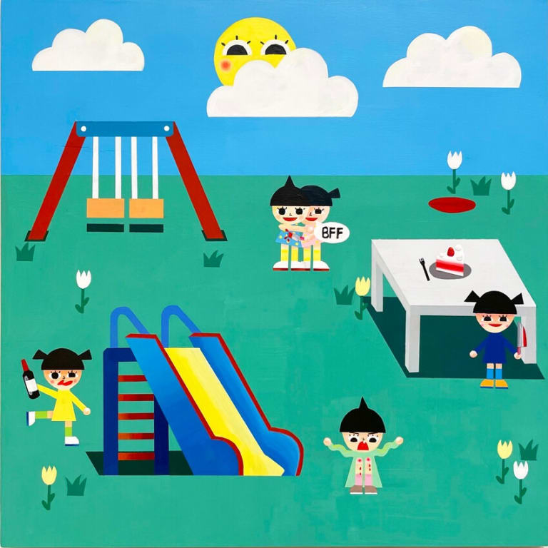 An image of Li Fang Hsieh's illustration, 'Playground 1'