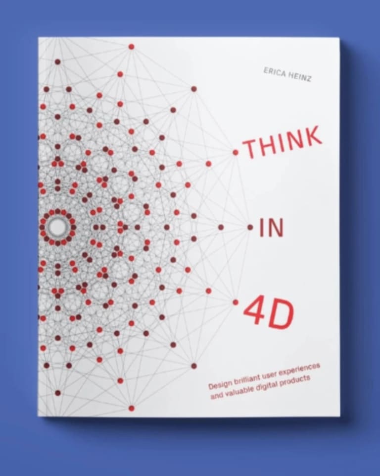 Image of THIINK IN 4D cover and interior pages