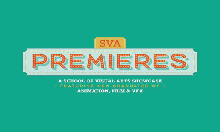 Poster for the 2018 SVA Premieres.
