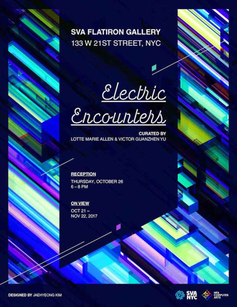 electric encounters meeting flyer