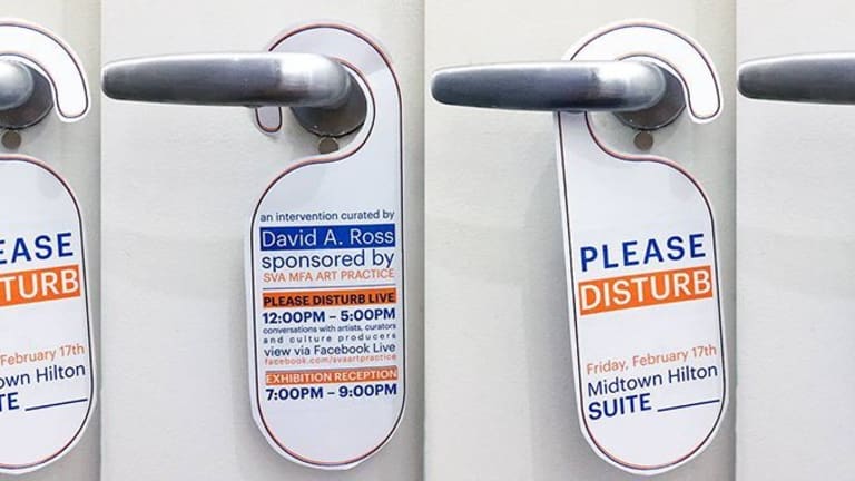Please disturb door hangers.