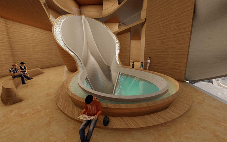 Image by BFA Interior Design: Built Environments student Hwanil Chang.
