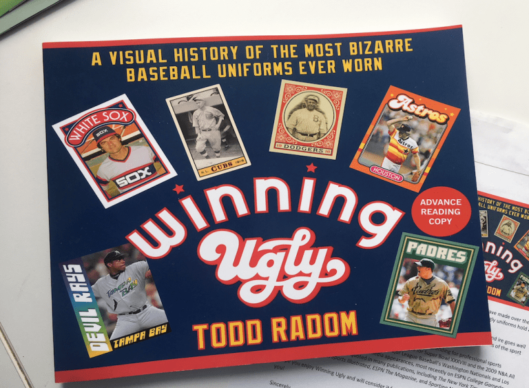 A photo of the book 'Winning Ugly' by Todd Radom.
