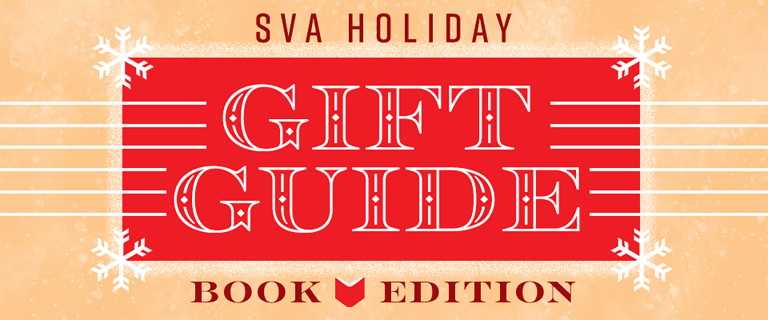 SVA's holiday's gift guide book poster.