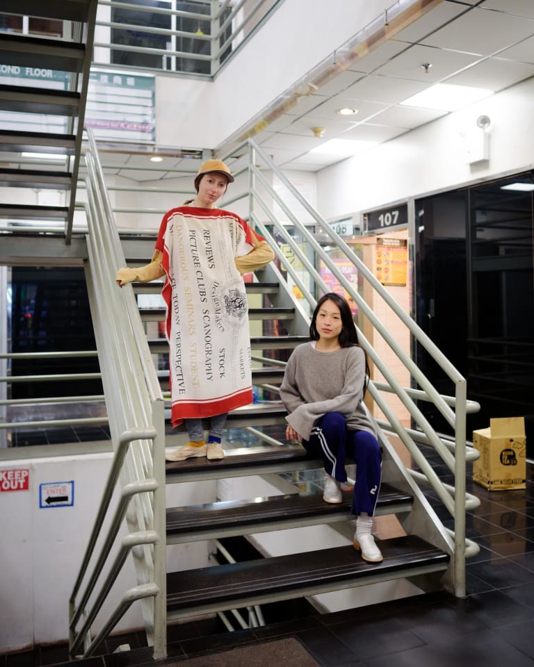 Portrait of Shanzhai Lyric at New Land Plaza. Courtesy Storefront for Art & Architecture. Photo by PJ Rountree.