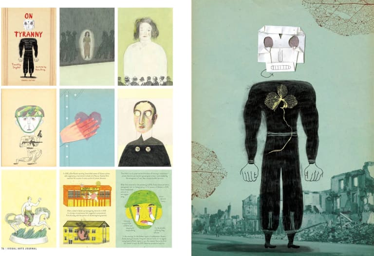 Author, Artist and SVA Alumnus Nora Krug Takes on Tyranny and War 
