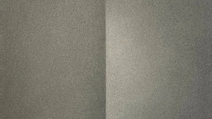 Gray scale large pencil drawing of a line