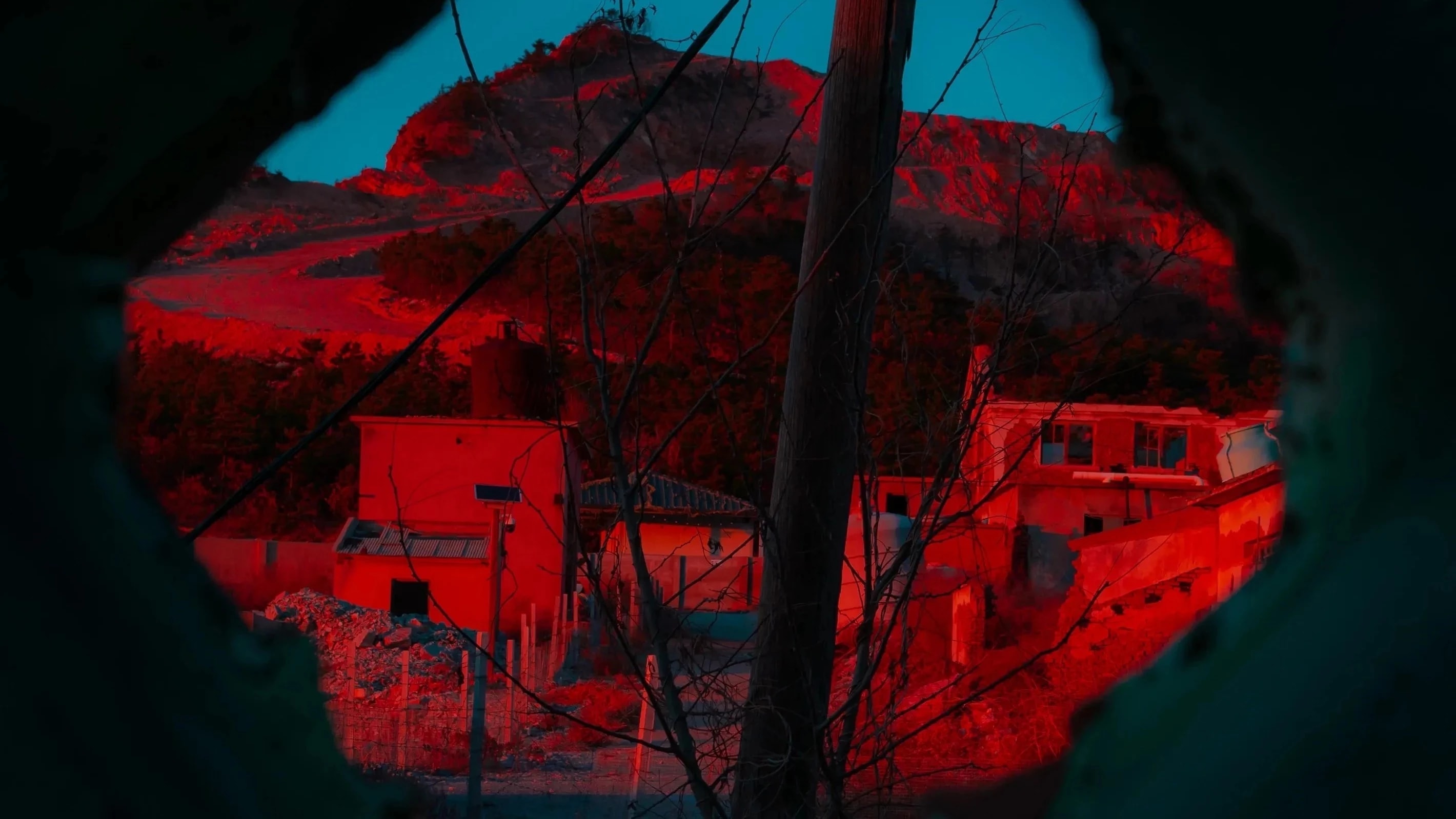 Puesta de sol en España