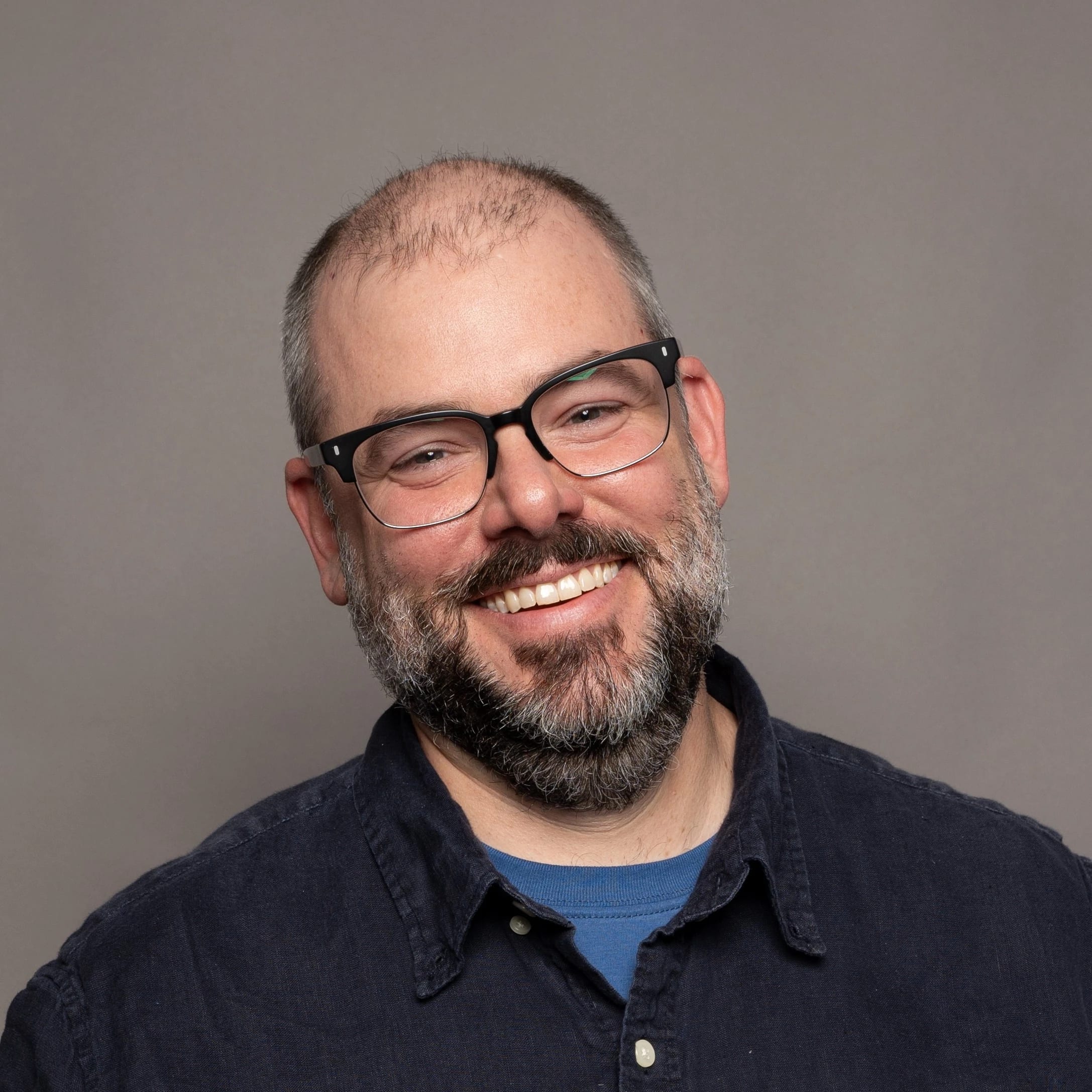 Portrait of Nathan Fox smiling