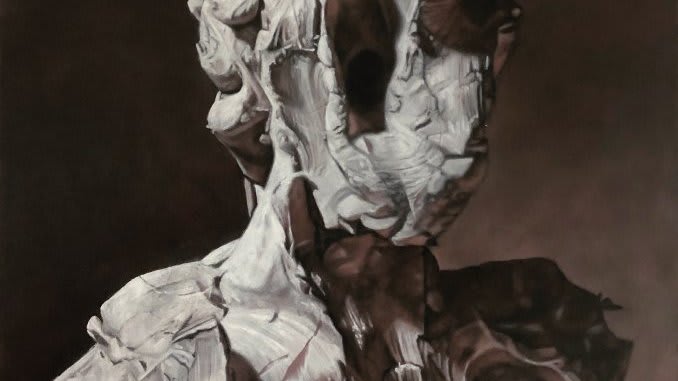 painting of a disfigured bust