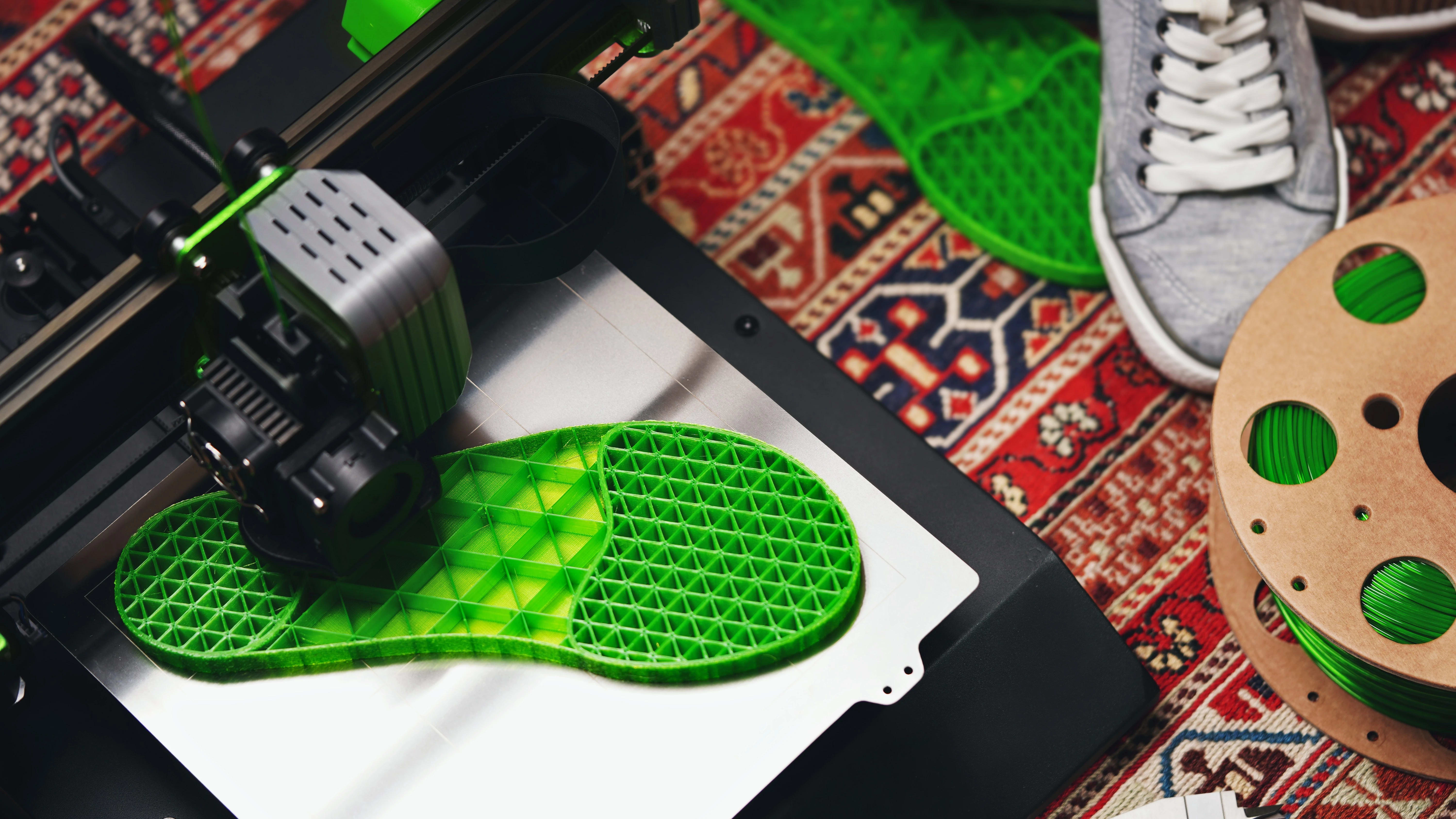 3d shoe design scene