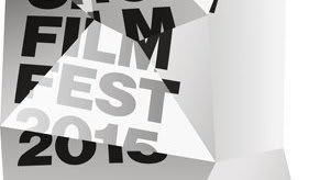 SVA Short Film Festival poster with angular, faceted design