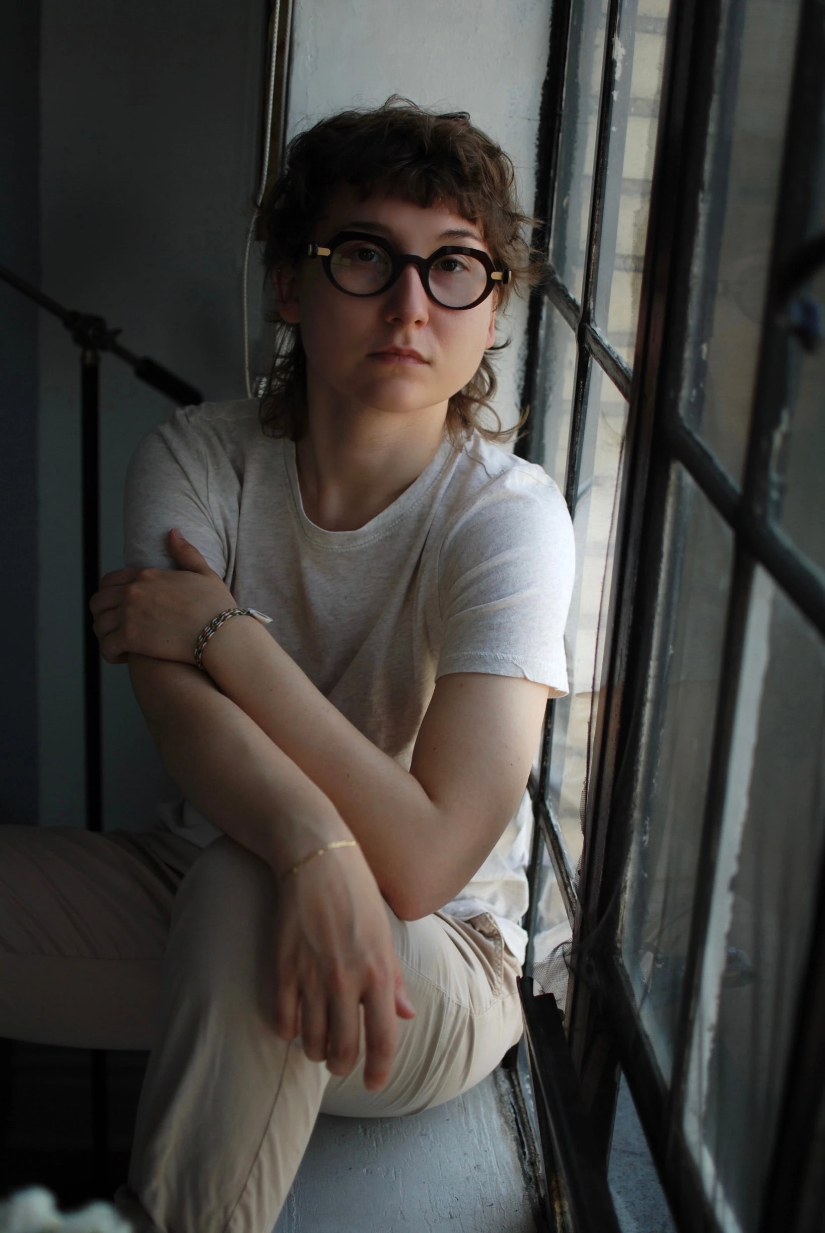 Portrait of the writer and art historian Dr. Ksenia M. Soboleva.