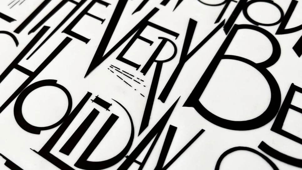 typography design