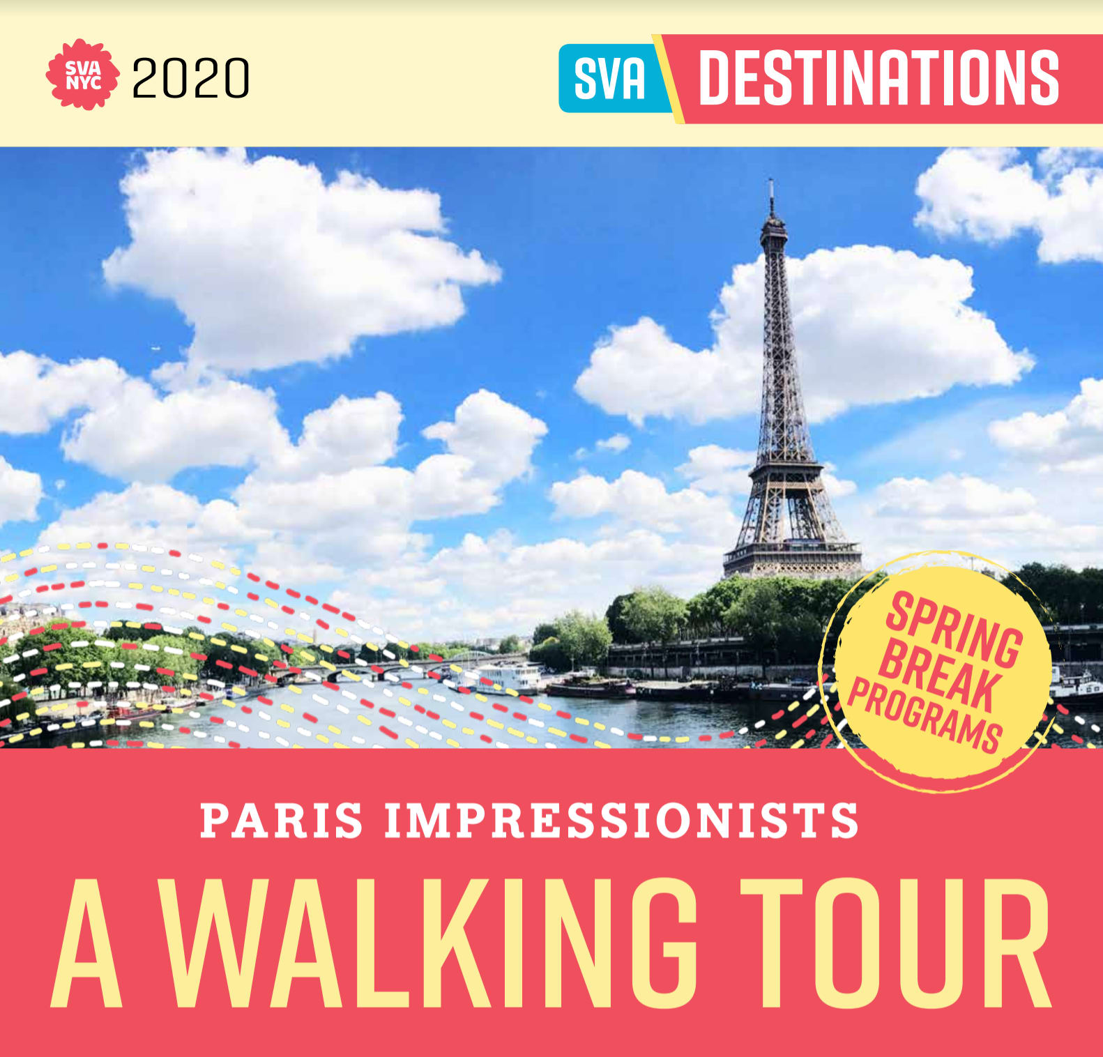 Poster of SVA Destinations to Paris