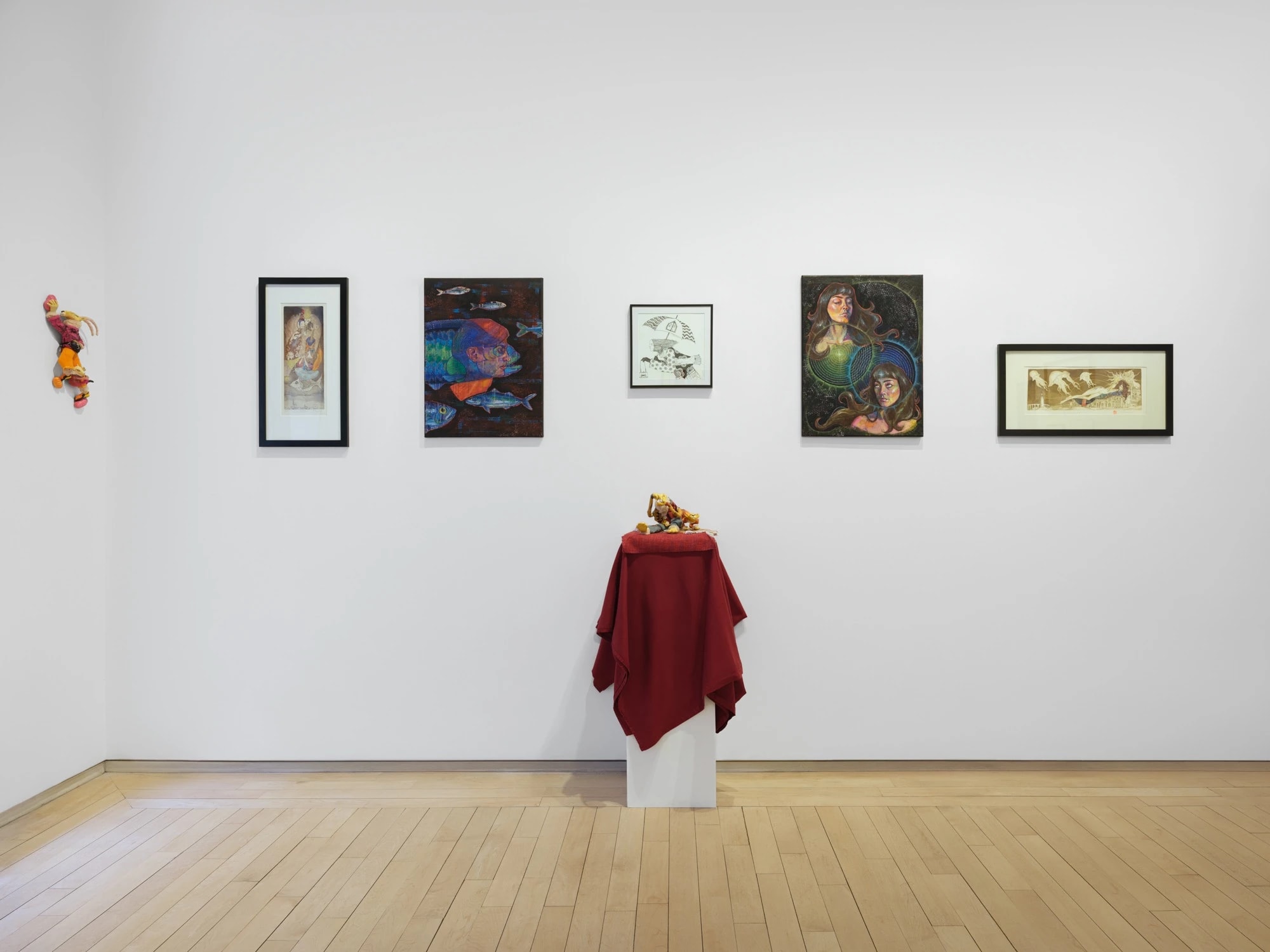 Inner Echoes installation shot, west side wall