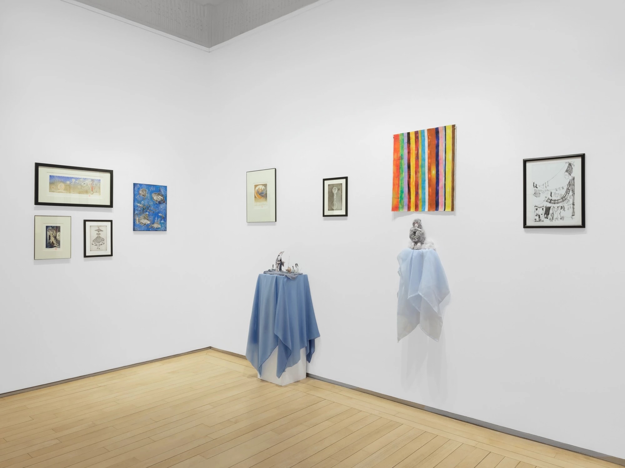 Inner Echoes installation shot, east and north walls