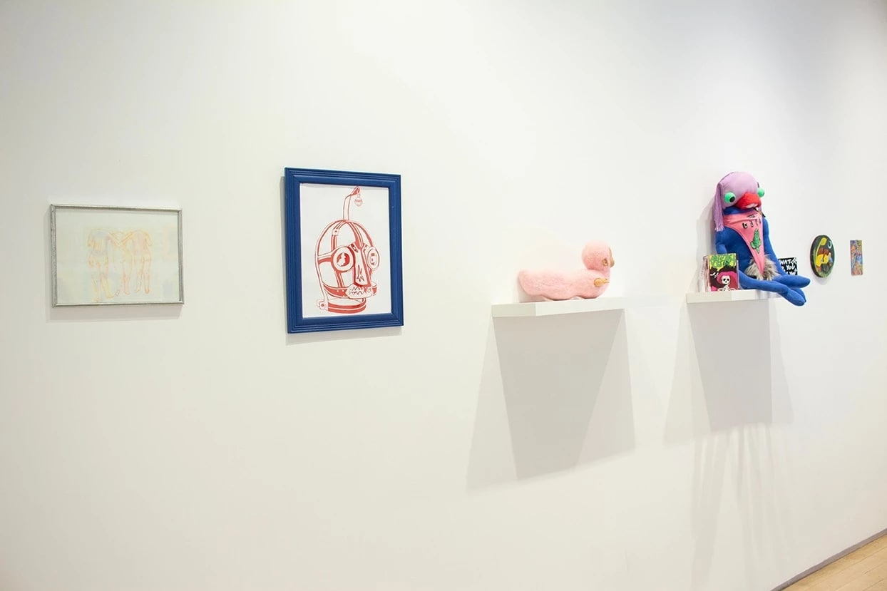 Installation shot, east wall