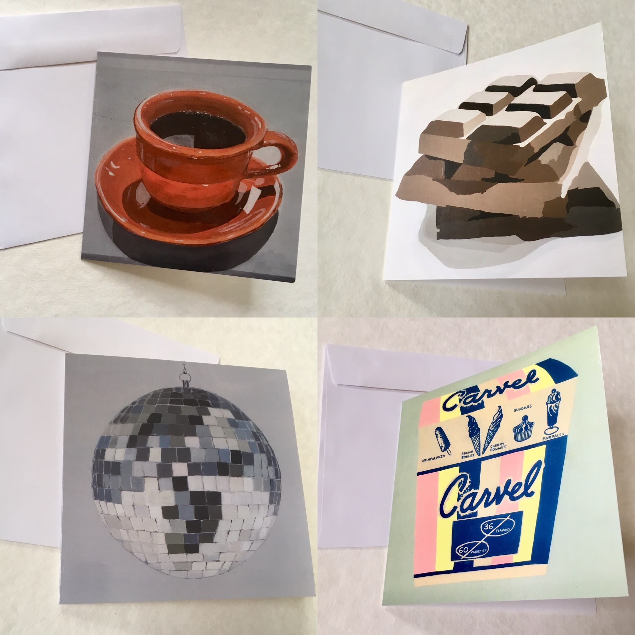 An image of Paintings made by New York-based<strong> </strong>Erica Huaser<span class="redactor-invisible-space">.</span>
